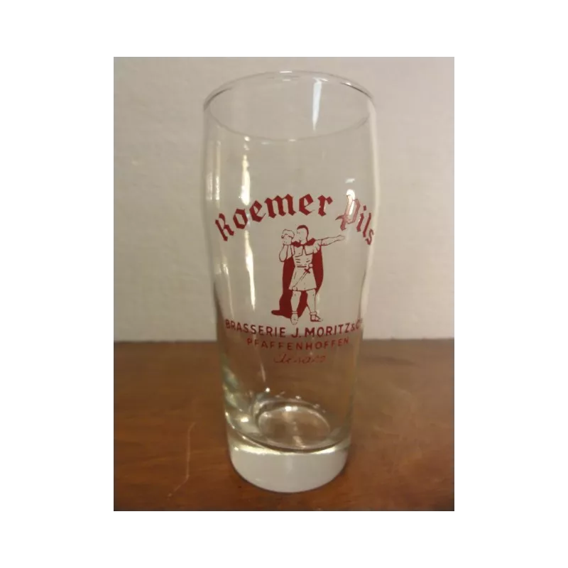 1 VERRE ROEMER-PILS 25 CL  ECRITURE ROUGE