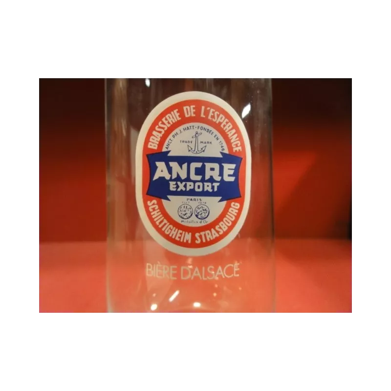 1 VERRE  ANCRE EXPORT 50CL