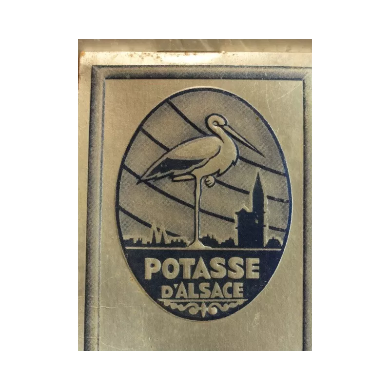 1 CARNET POTASSE D'ALSACE 