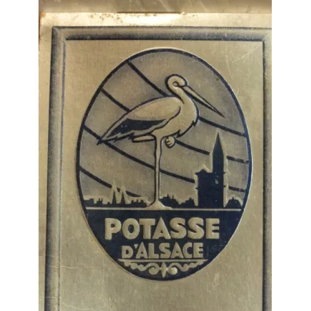 1 CARNET POTASSE D'ALSACE 