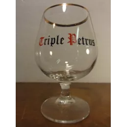 6 VERRES  TRIPLES PETRUS 33CL