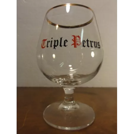 6 VERRES  TRIPLES PETRUS 33CL