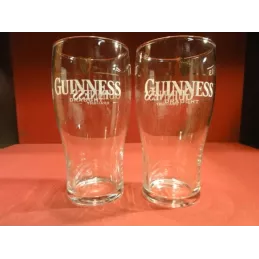 DEUX VERRES GUINNESS 50CL