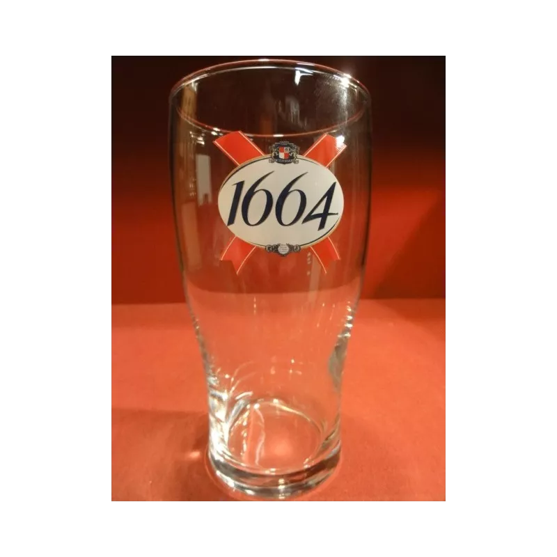 1 VERRE 1664 KRONENBOURG 50CL