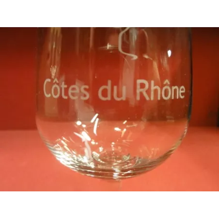 4 VERRES  A COTES DU RHONE 22CL