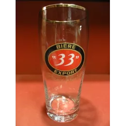 1 VERRE BIERE "33" EXPORT 80CL