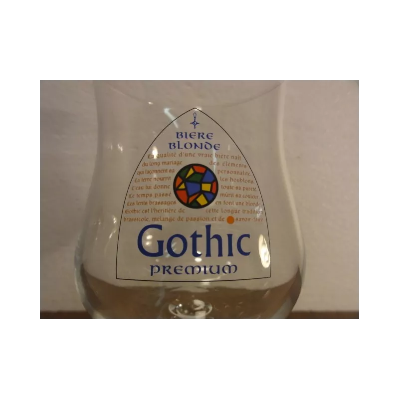 6 VERRES GOTHIC 25 CL