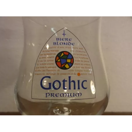 6 VERRES GOTHIC 25 CL