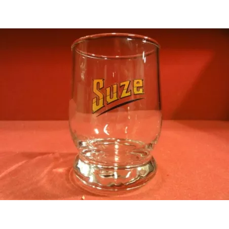 6 VERRES SUZE  LOGO  JAUNE