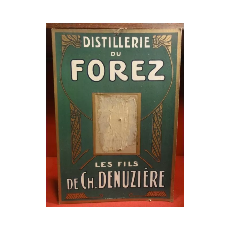 1 CARTON DISTILLERIE DU FOREZ