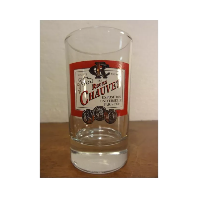 1 VERRE RHUM CHAUVET 