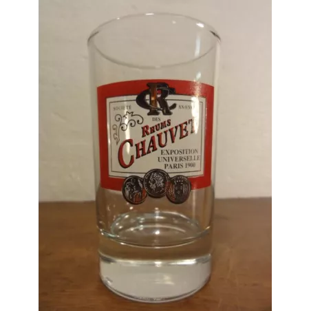 1 VERRE RHUM CHAUVET