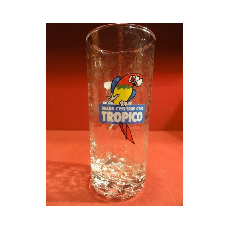 6 VERRES TROPICO  HT 14,90CM