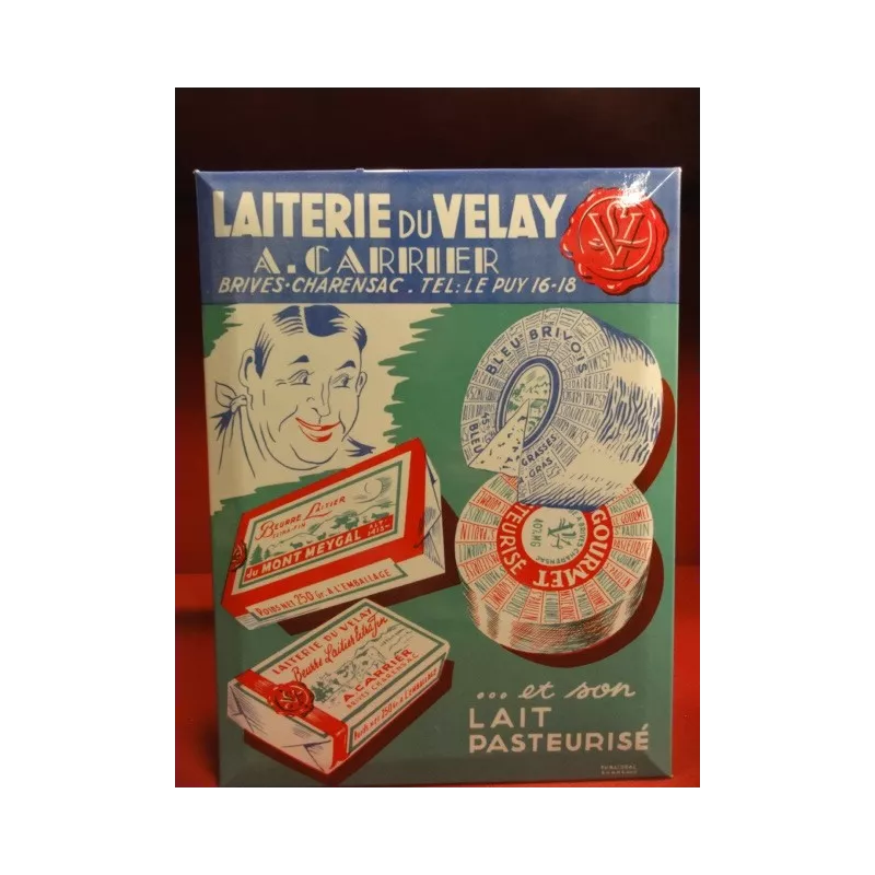 1 GLACOIDE LAITERIE DU VELAY  A. CARRIER BRIVES CHARENSAC 