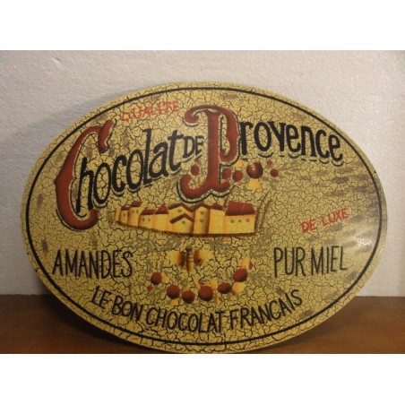 TOLE BOMBEE  CHOCOLAT DE PROVENCE