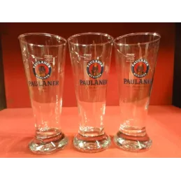 3 VERRES PAULANER 25CL HT 17.50cm