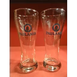 2 VERRES PAULANER 25 CL HT 18CM