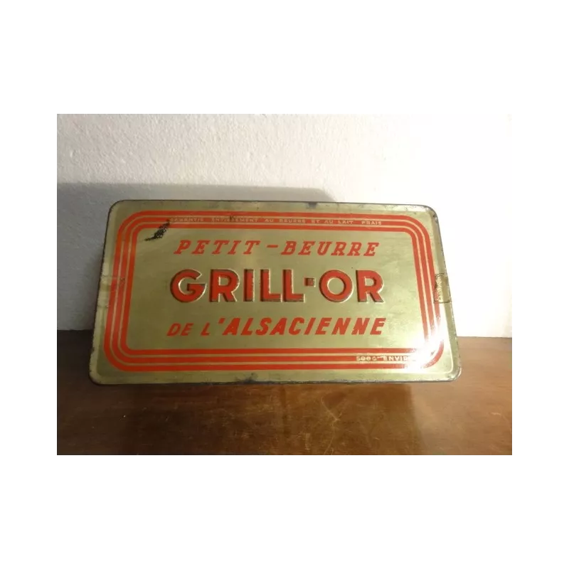 1 BOITE  GRILL-OR ALSACIENNE