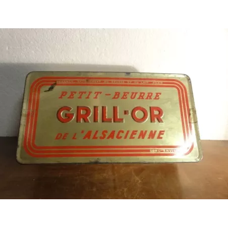 1 BOITE  GRILL-OR ALSACIENNE