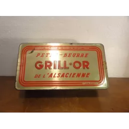 1 BOITE  GRILL-OR ALSACIENNE