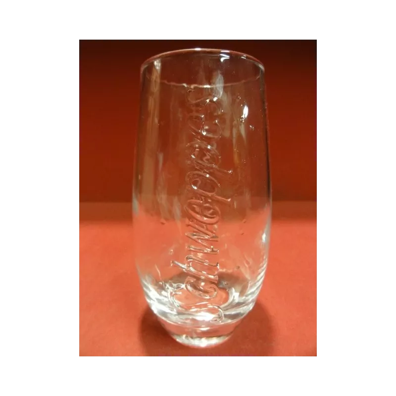 6 VERRES SCHWEPPES  NOUVEAU MODELE