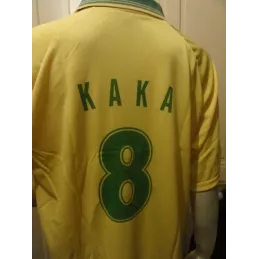 1 MAILLOT FOOT BRESIL N 8 KAKA 