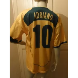 1 MAILLOT FOOT  BREZIL  N 10 ADRIANO