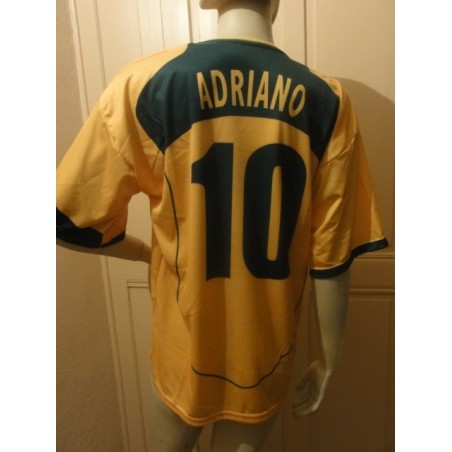 1 MAILLOT FOOT  BRESIL  N 10 ADRIANO
