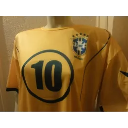 1 MAILLOT FOOT  BREZIL  N 10 ADRIANO