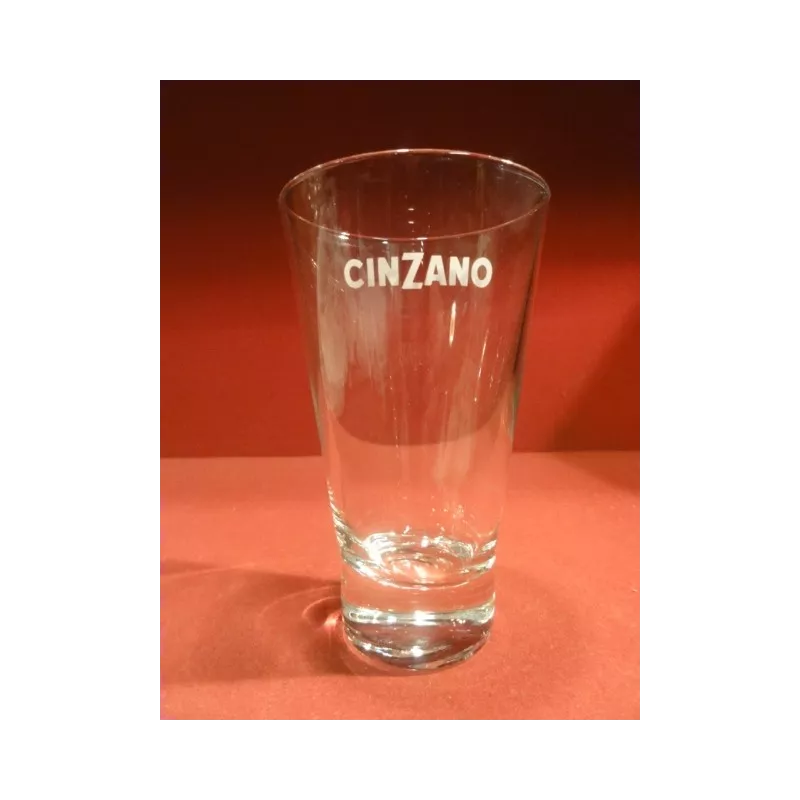 6 VERRES CINZANO 