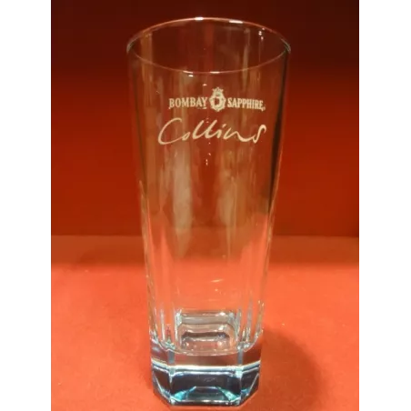 2 VERRES BOMBAY SAPPHIRE 25CL  HT 16CM