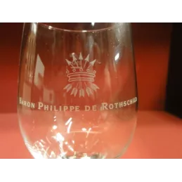 6 VERRES A VIN BARON PHILIPPE DE ROTHSCHILD 15CL