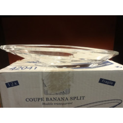 6 COUPES A GLACE BANANA SPLIT CARTE D'OR 