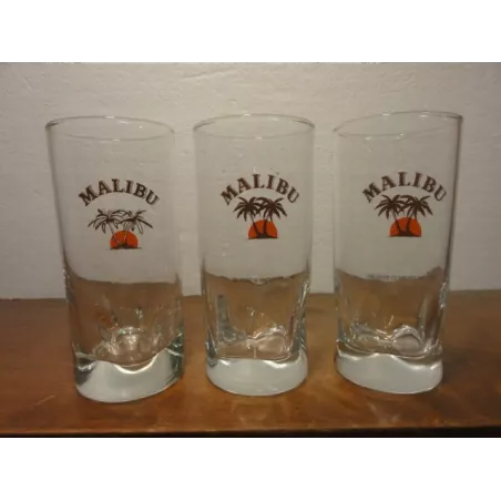 3 VERRES MALIBU 22CL