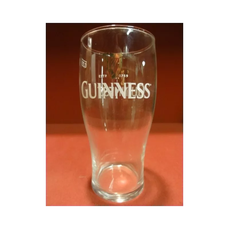 6 VERRES  GUINNESS 33CL