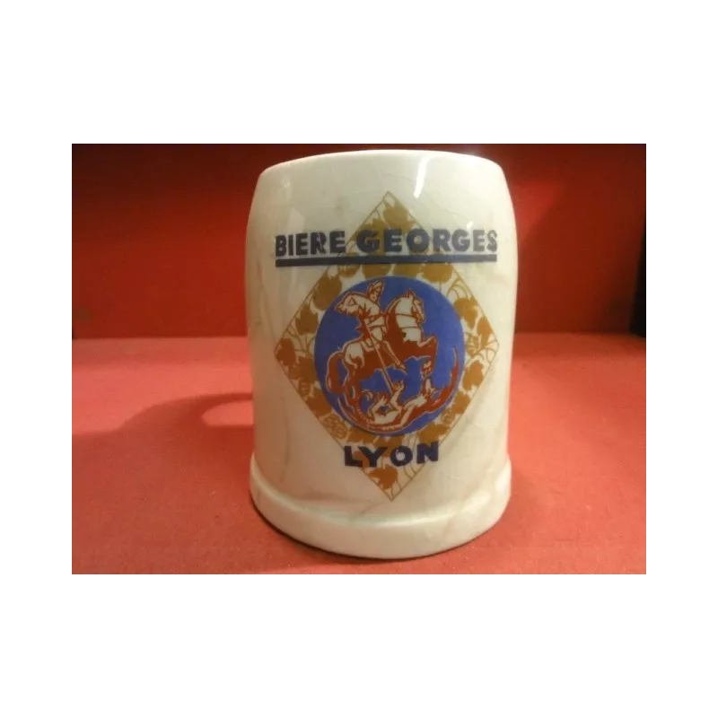 1 CHOPE GRE BIERE GEORGES HT 11CM