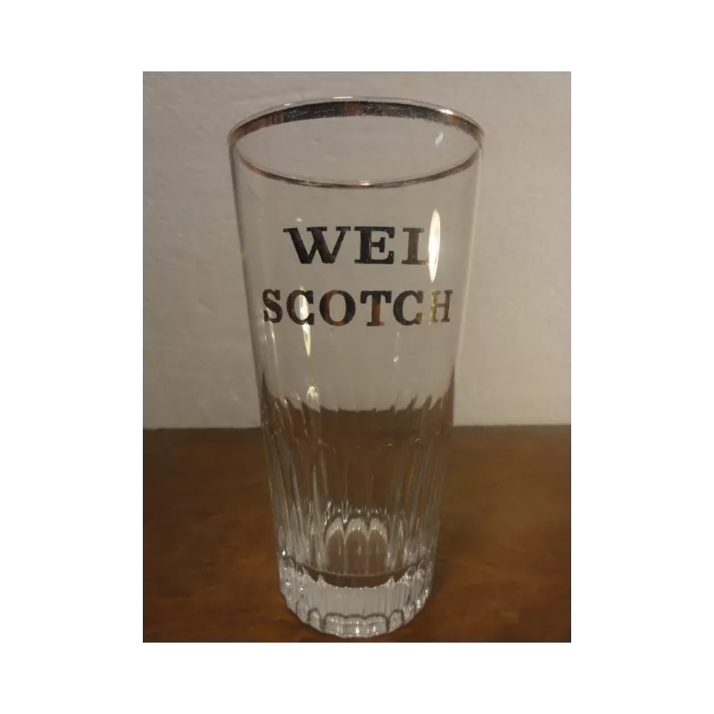 1 VERRE WEL SCOTCH 25 CL