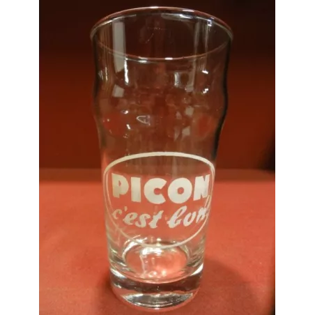 1 VERRE PICON  BOCK ANGLAIS 25CL