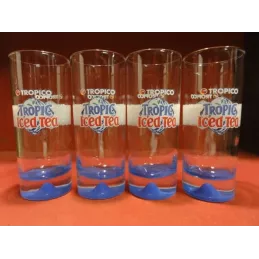 4 VERRES TROPICO ICE  TEA 25CL