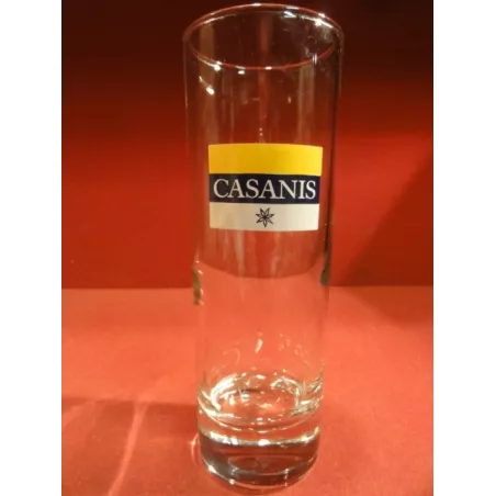 6 VERRES CASANIS  TUBO 22CL