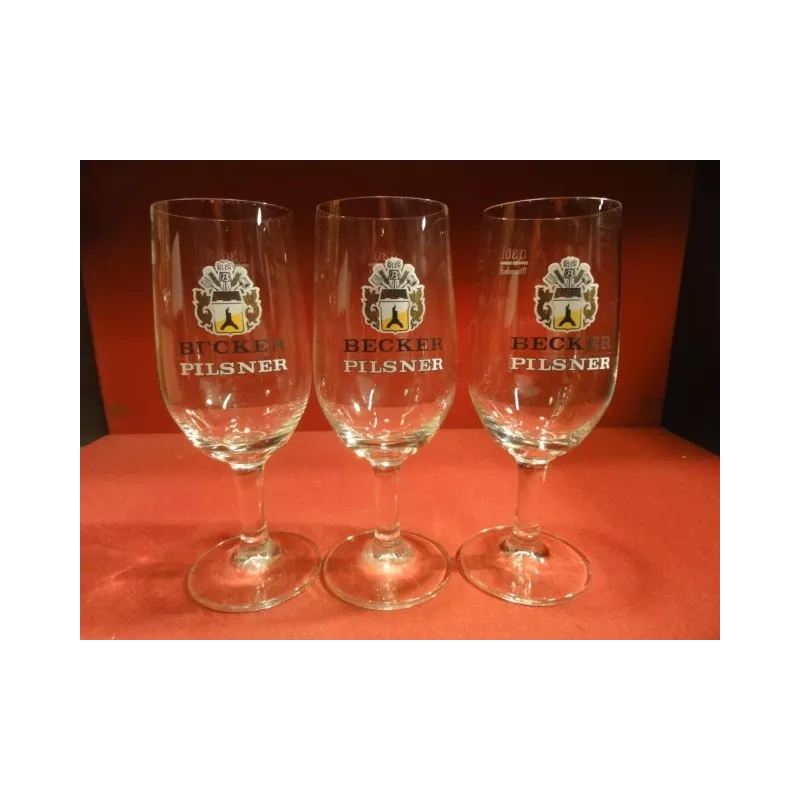 3 VERRES BECKER 30CL