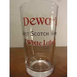 1 VERRES WHISKY DEWAR'S 25CL