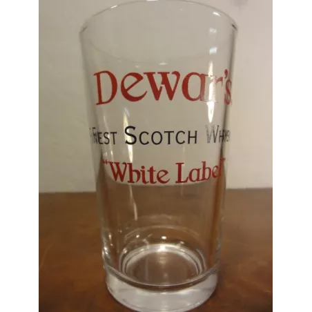 1 VERRES WHISKY DEWAR'S 25CL