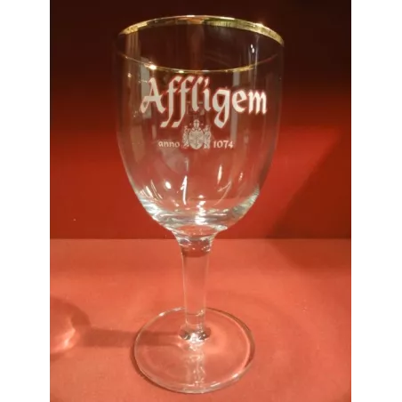 1 VERRE AFFLIGEM 40CL LOGO BLANC 