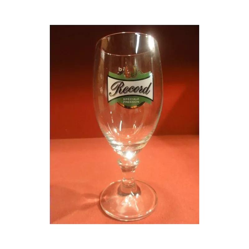 6 VERRES RECORD 25CL