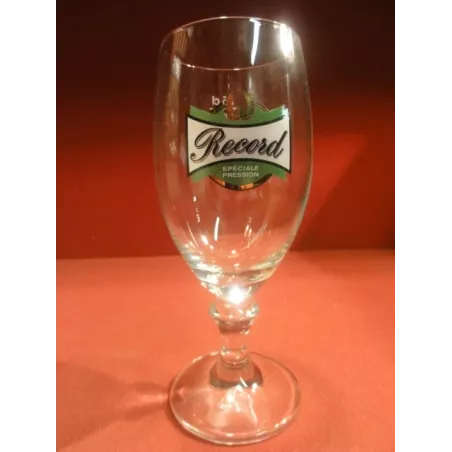 6 VERRES RECORD 25CL