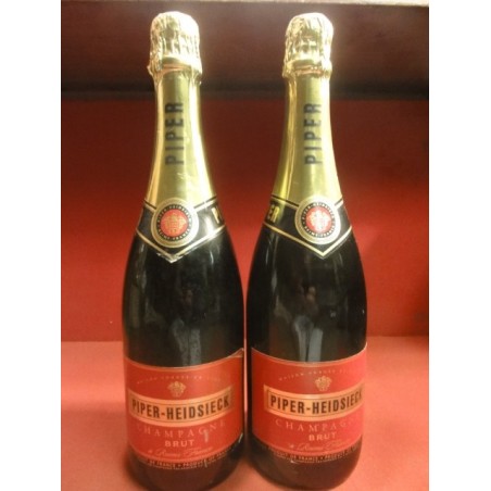2 BOUTEILLES FACTICES CHAMPAGNE  PIPER-HEIDSIECK