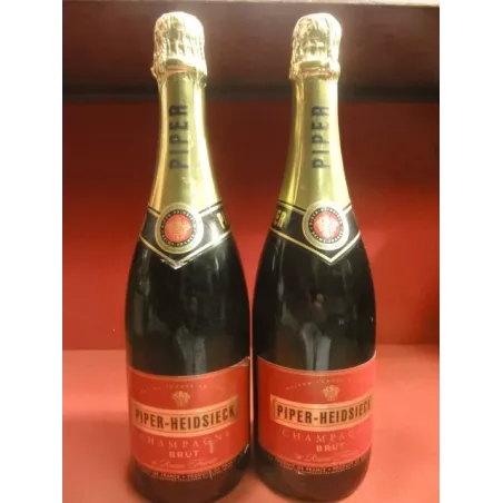 2 BOUTEILLES FACTICES CHAMPAGNE  PIPER-HEIDSIECK