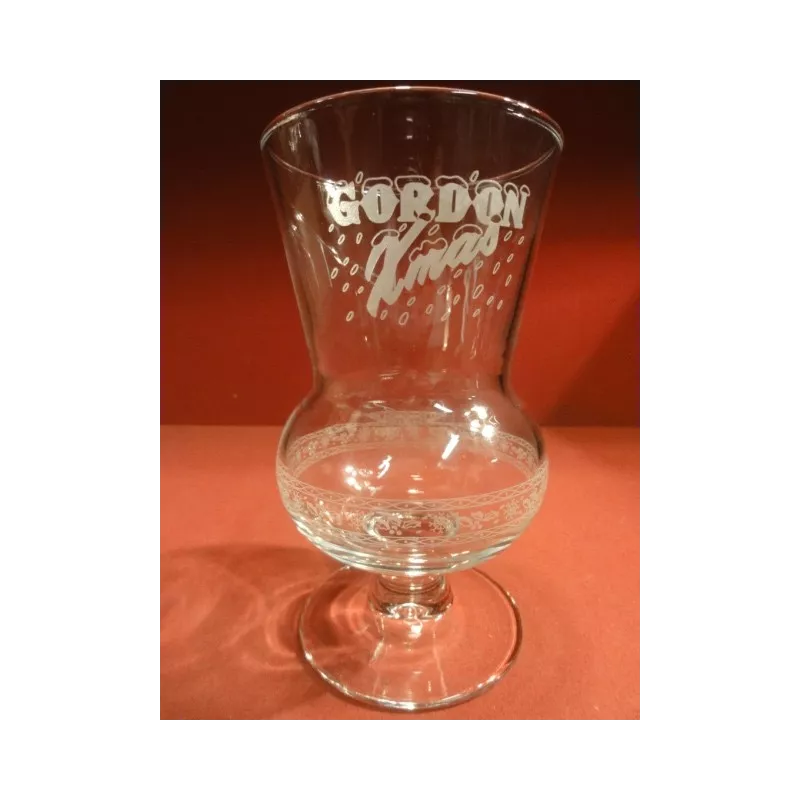 1 VERRE  GORDON XMAS 33CL