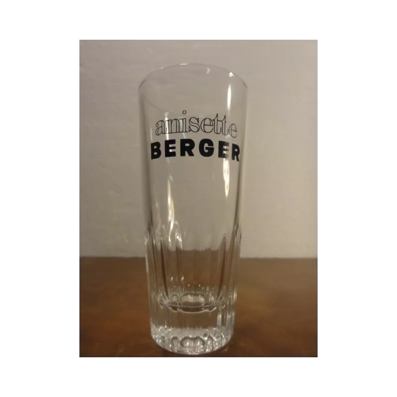 1 VERRE BERGER ANISETTE  HT 12.30CM